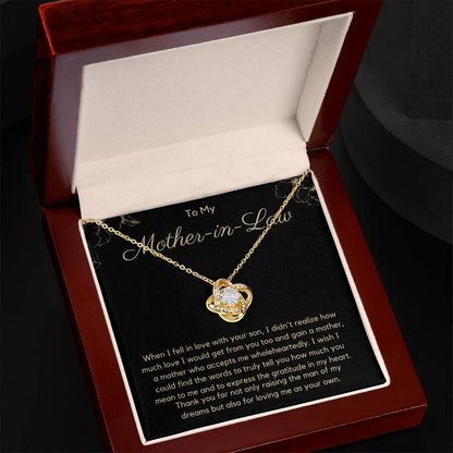 Gift For Mother In Law - Thank You For Loving Me
