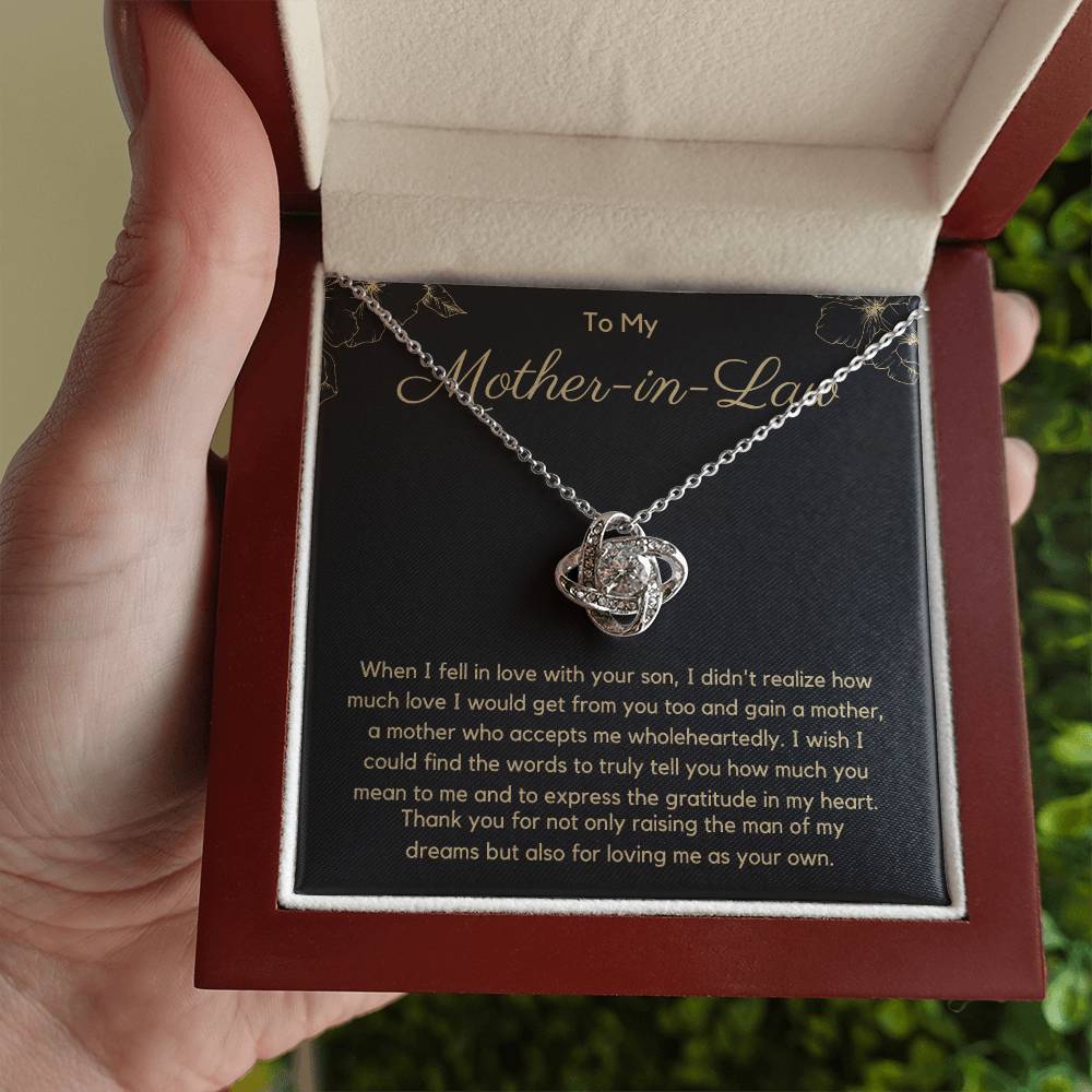 Gift For Mother In Law - Thank You For Loving Me