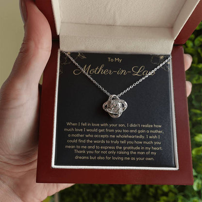 Gift For Mother In Law - Thank You For Loving Me