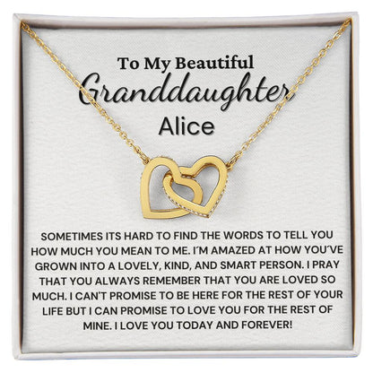 Custom Name Gift For Granddaughter - You Are So Much Loved