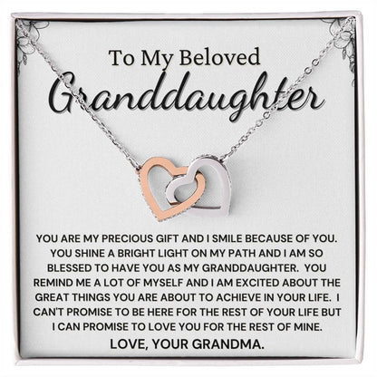 To My Beloved Granddaughter - You Are My Precious Gift