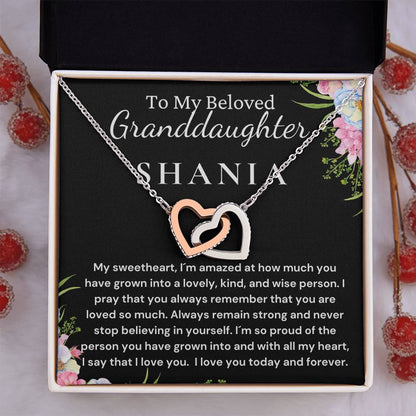 Custom Name Gift For Beloved Granddaughter - Always Remain Strong
