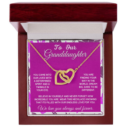 Gift For Granddaughter From Grandparents - Believe In Yourself