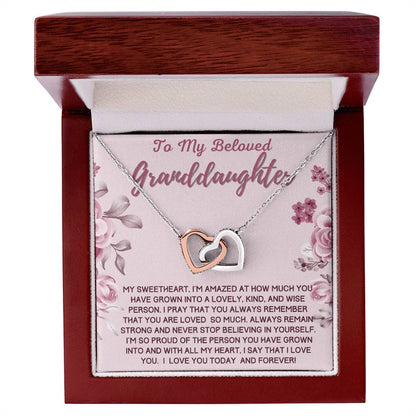 Gift for Granddaughter - I Am Proud Of You