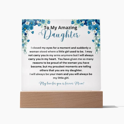 To My Amazing Daughter From Mom - Many Reasons To Be Proud Of You