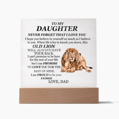To My Daughter - Always Have Your Back