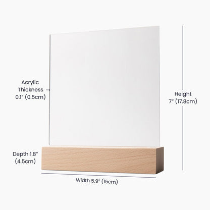 To My Amazing Daughter - You Will Always Be My Little Girl Acrylic Plaque