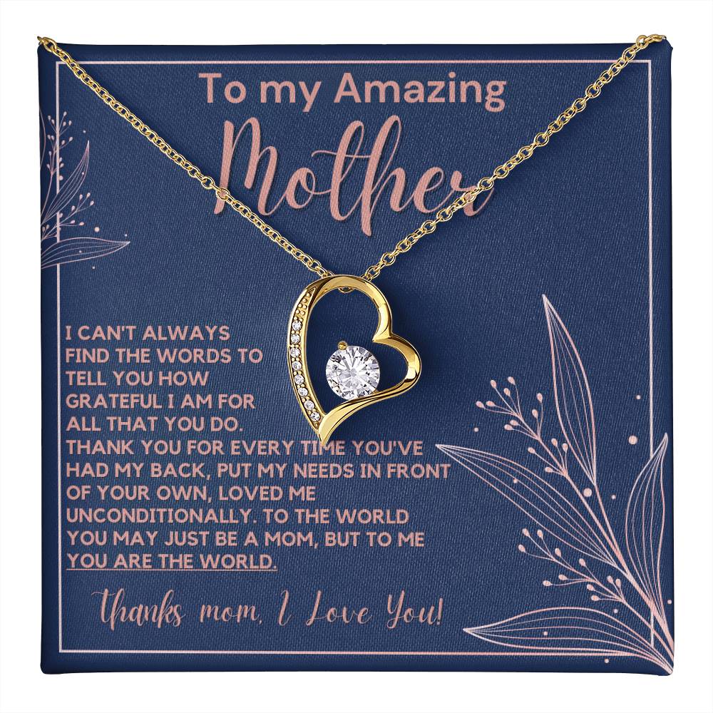 Gift For Amazing Mom - You Are The World