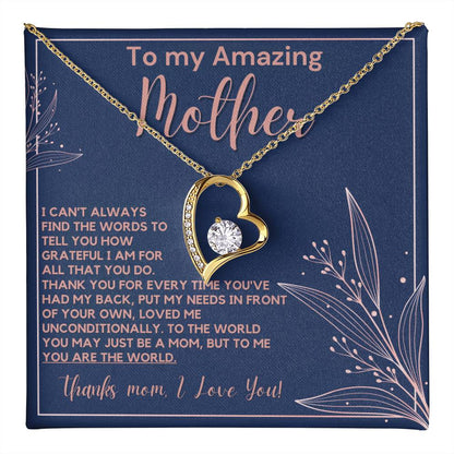 Gift For Amazing Mom - You Are The World