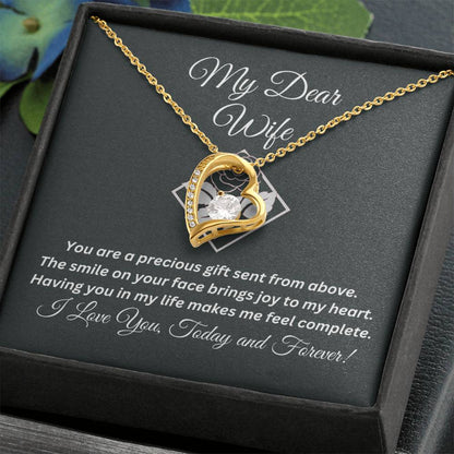 To My Dear Wife From Husband - You Are A Precious Gift Sent From Above