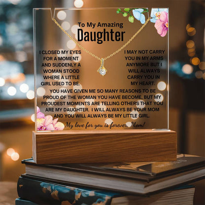 Gift For Daughter - You Are In My Heart Acrylic Bundle