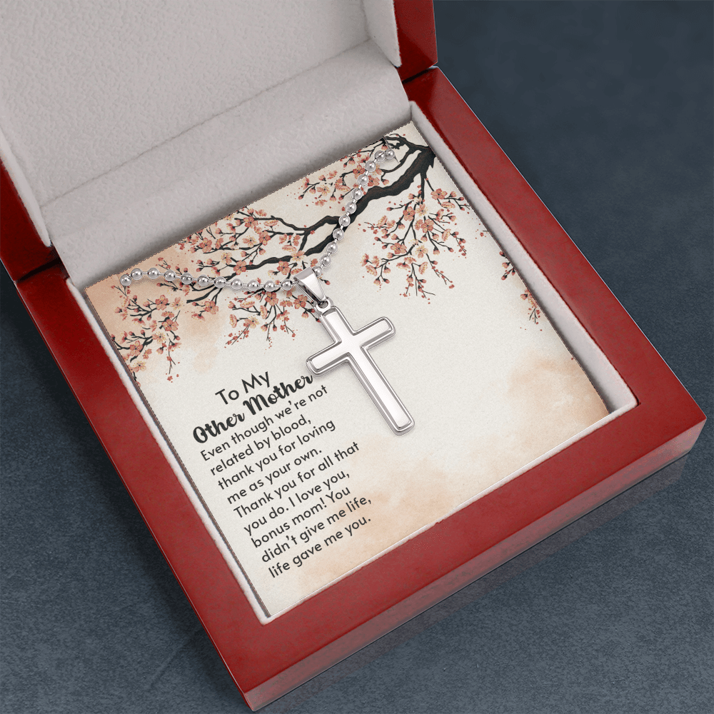 Gift For Bonus Mum/Mother/Stepmum - Your Faith - Necklace