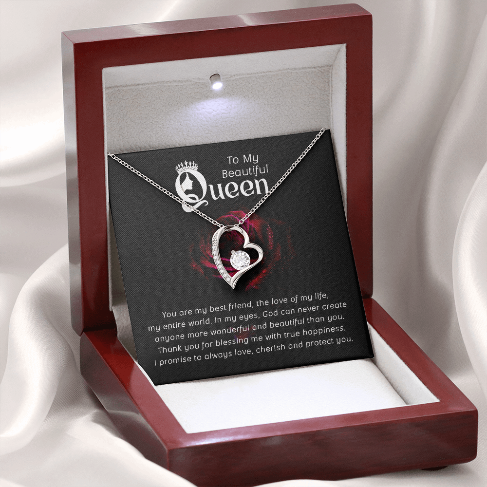 Gift For My Beautiful Queen - Love Of My Life - Necklace