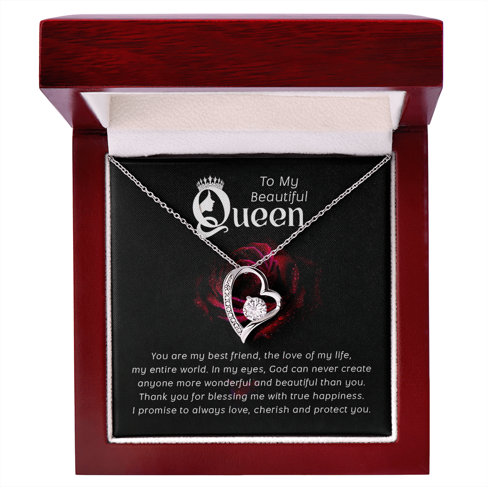Gift For My Beautiful Queen - Love Of My Life - Necklace