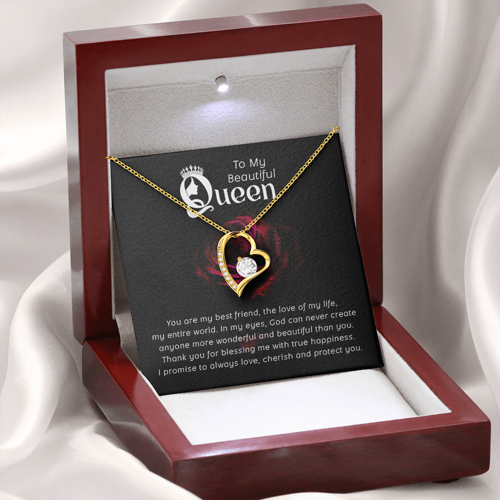 Gift For My Beautiful Queen - Love Of My Life - Necklace