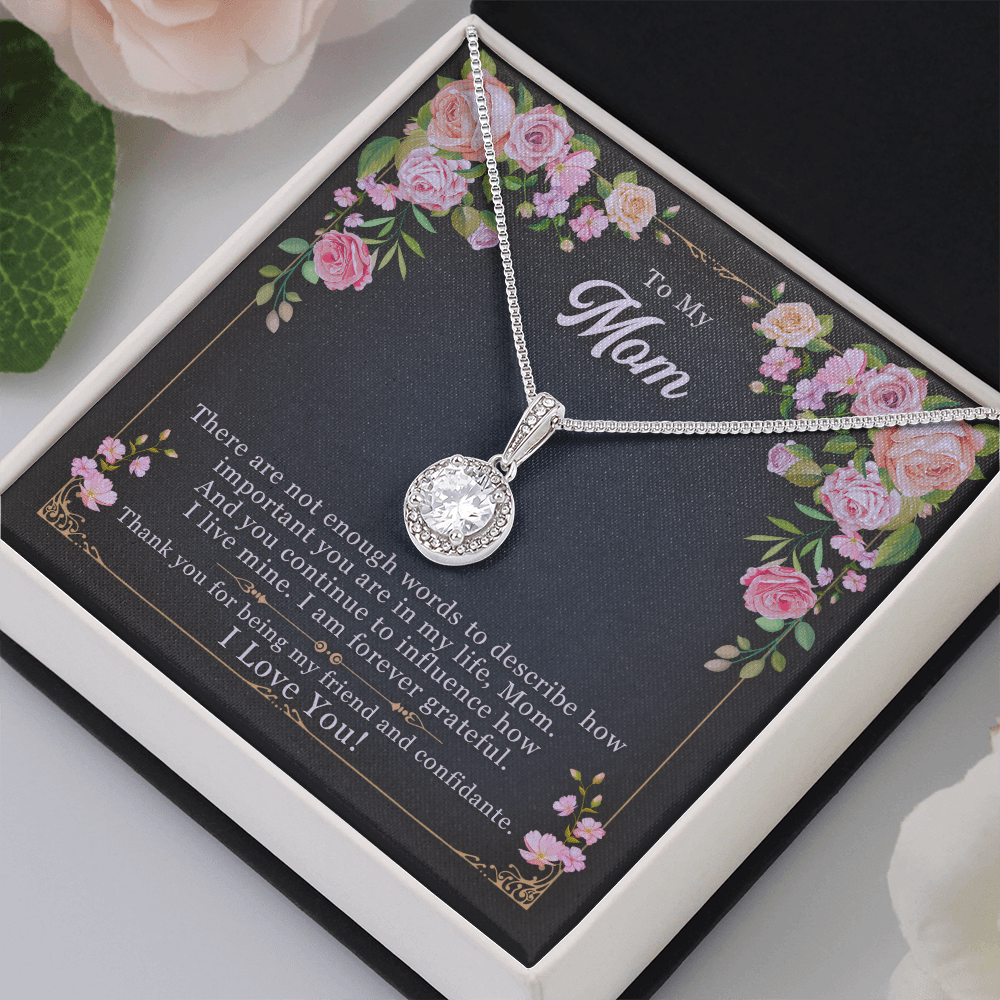 Gift For Mum/Mother/Stepmum - Forever Grateful - Necklace