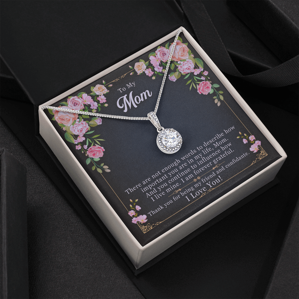 Gift For Mum/Mother/Stepmum - Forever Grateful - Necklace
