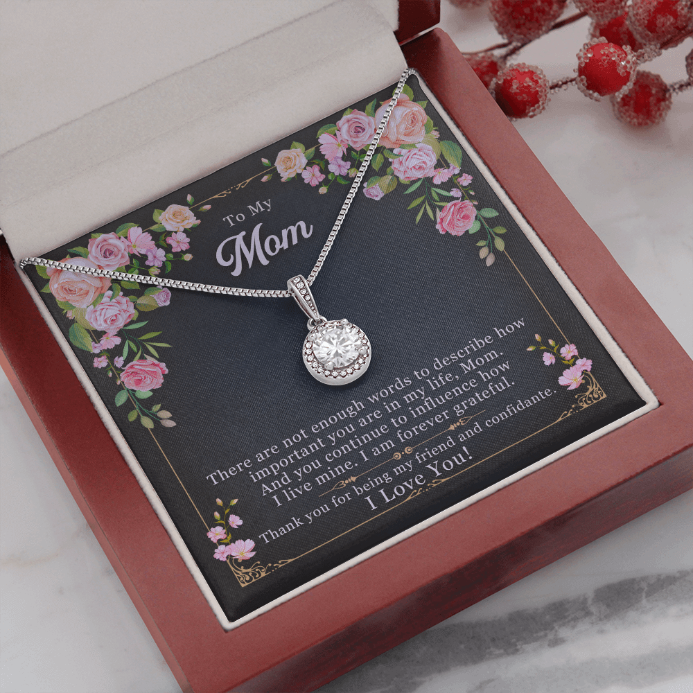 Gift For Mum/Mother/Stepmum - Forever Grateful - Necklace