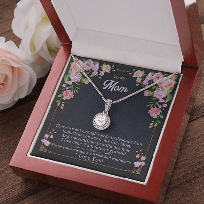 Gift For Mum/Mother/Stepmum - Forever Grateful - Necklace