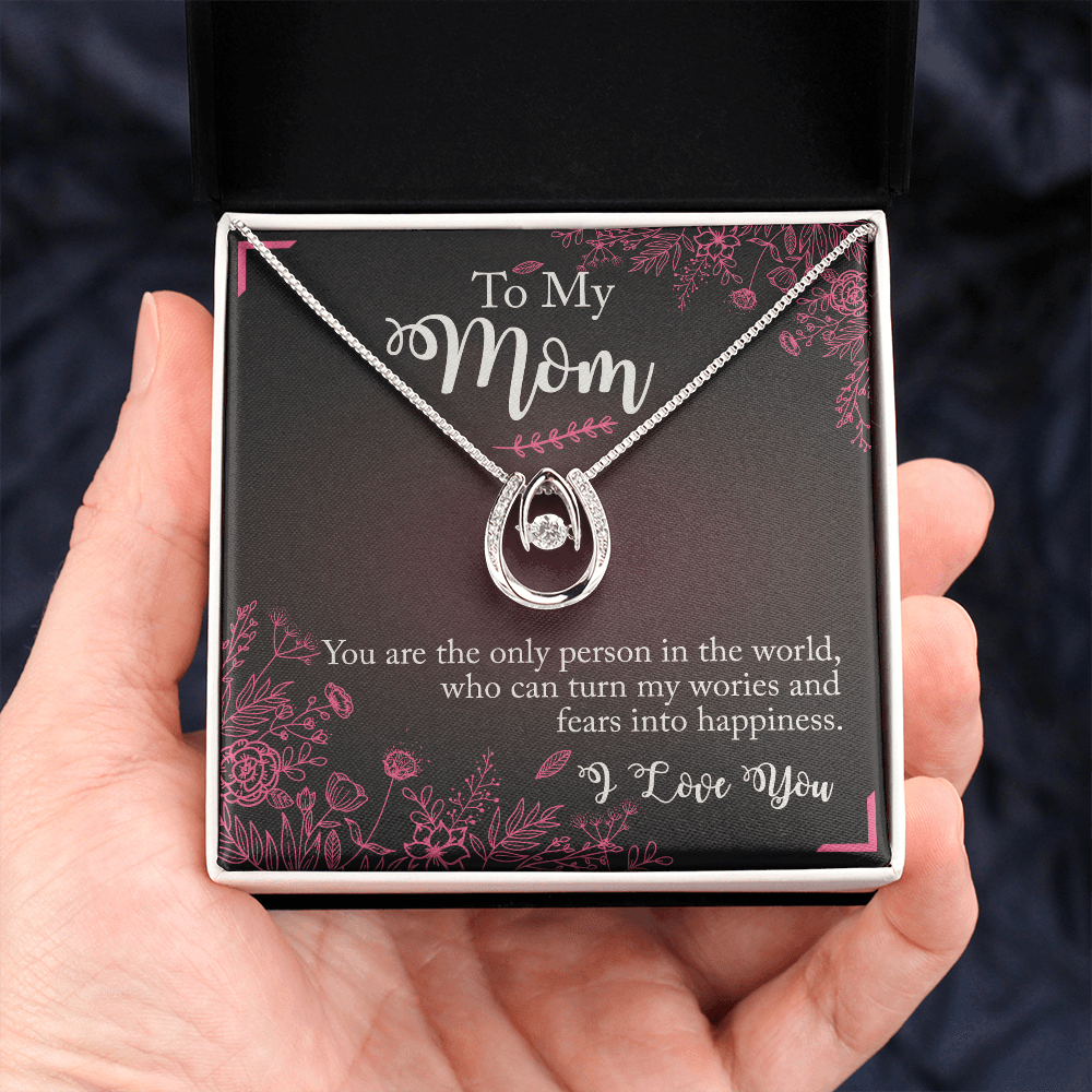 Gift For Mum/Mother/Stepmum - Happiness - Necklace