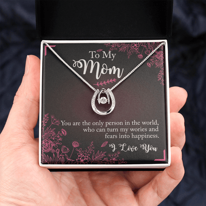 Gift For Mum/Mother/Stepmum - Happiness - Necklace
