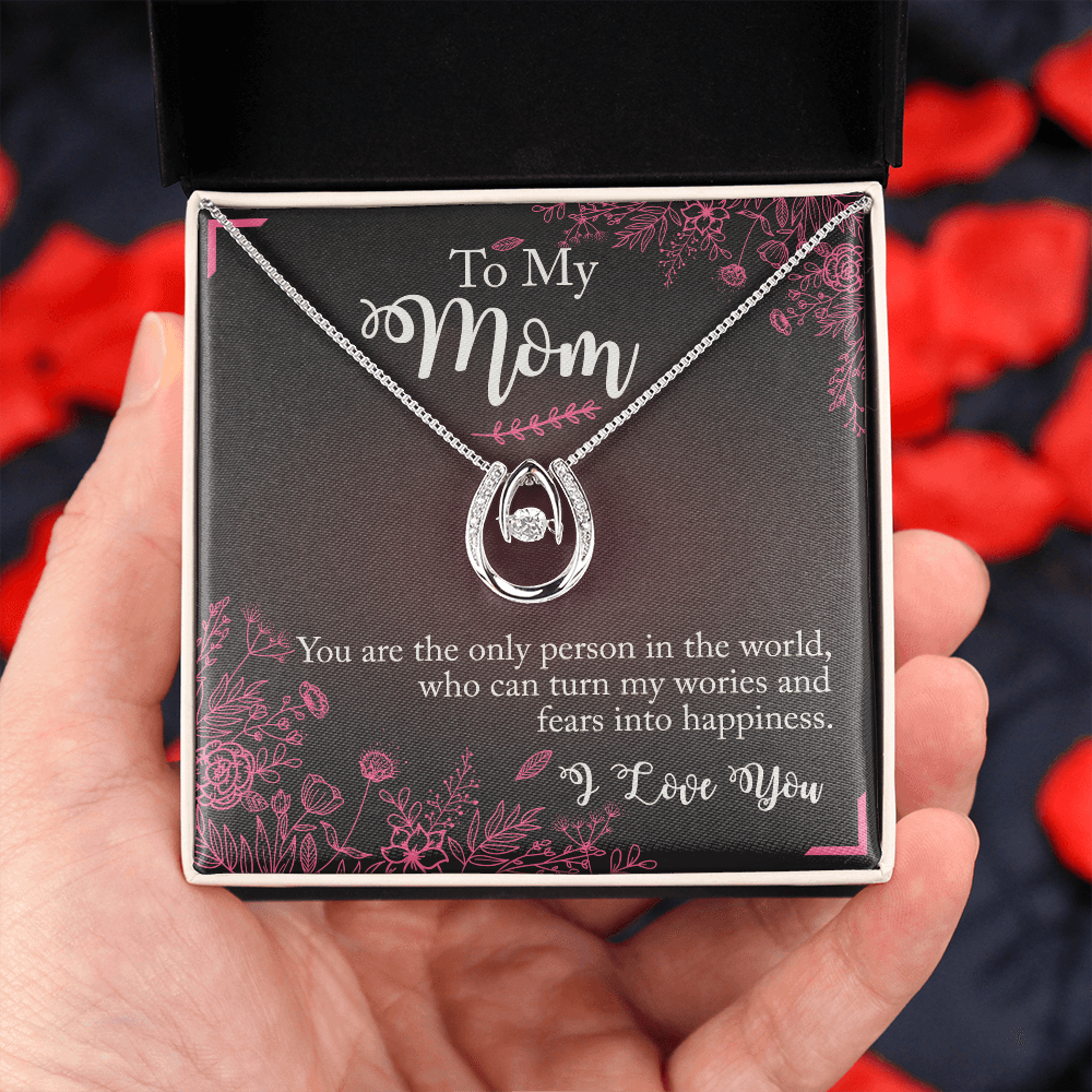 Gift For Mum/Mother/Stepmum - Happiness - Necklace