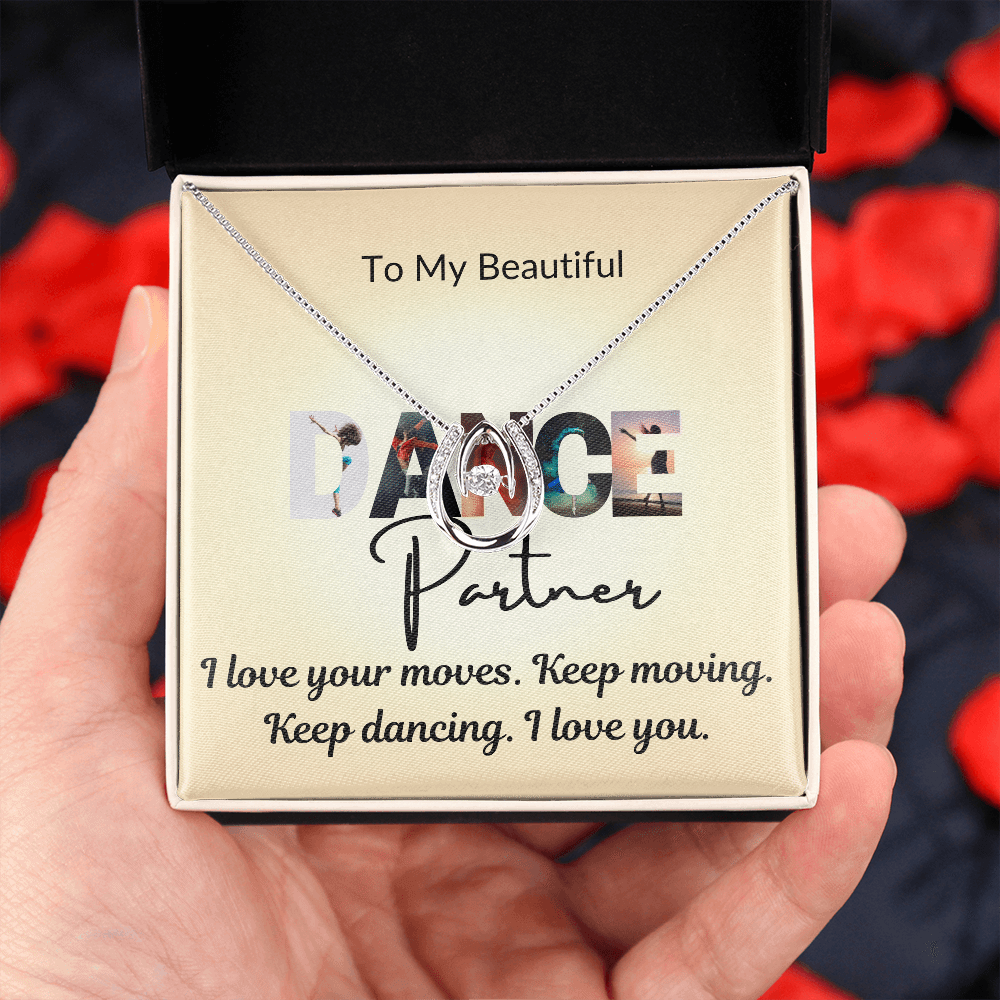 My Beautiful Dance Partner Cubic Zirconia Crystal