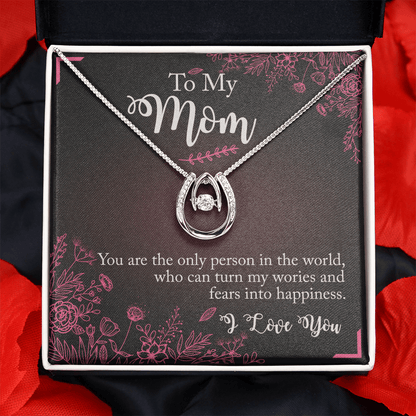 Gift For Mum/Mother/Stepmum - Happiness - Necklace