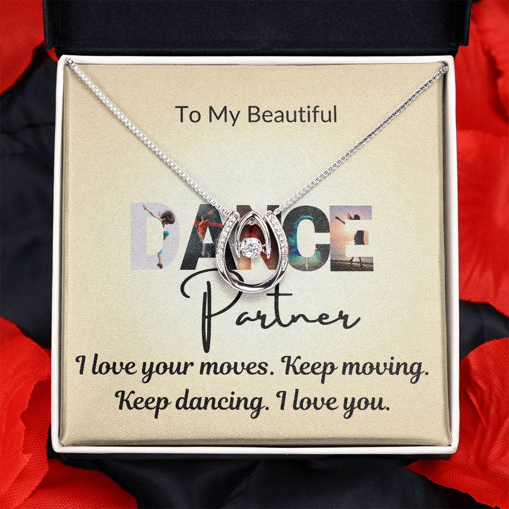 My Beautiful Dance Partner Cubic Zirconia Crystal