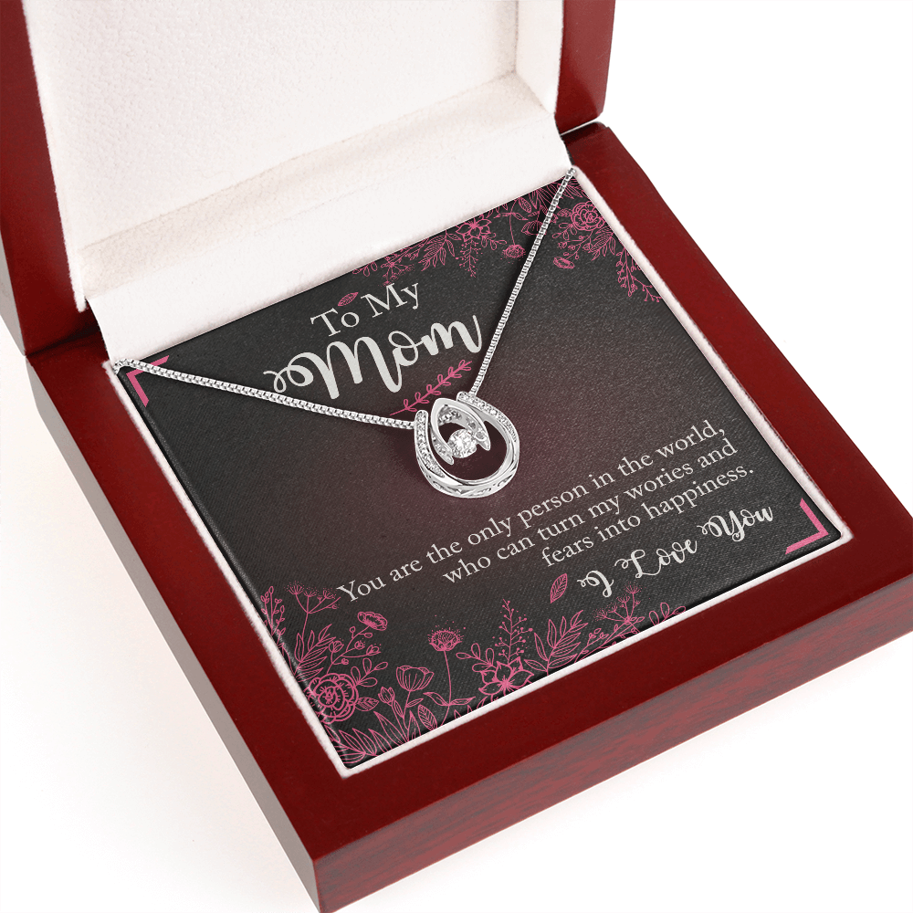 Gift For Mum/Mother/Stepmum - Happiness - Necklace