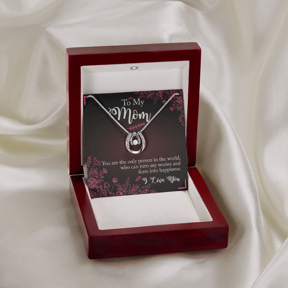 Gift For Mum/Mother/Stepmum - Happiness - Necklace