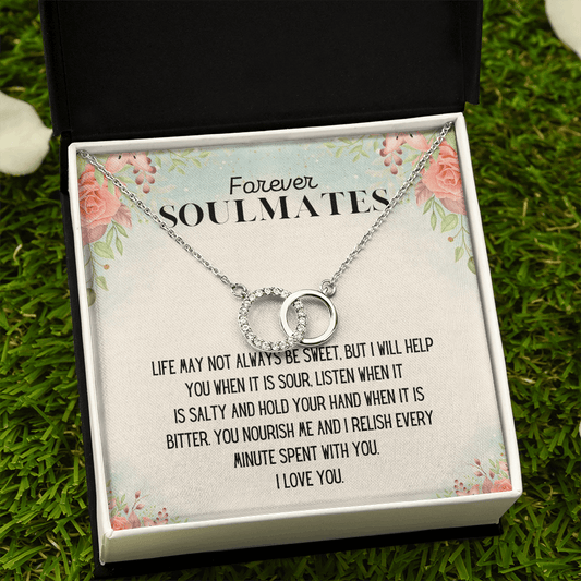Amazing Wife, My Soulmate, Mother´s Day, To My Soulmate Necklace Gift for Wife, Girlfriend Fiancée, Anniversary Necklace, Valentine's Day Necklace, Soulmate Gift, Necklace Gift Set, Birthday Gift, Christmas Gift, Gift for her
