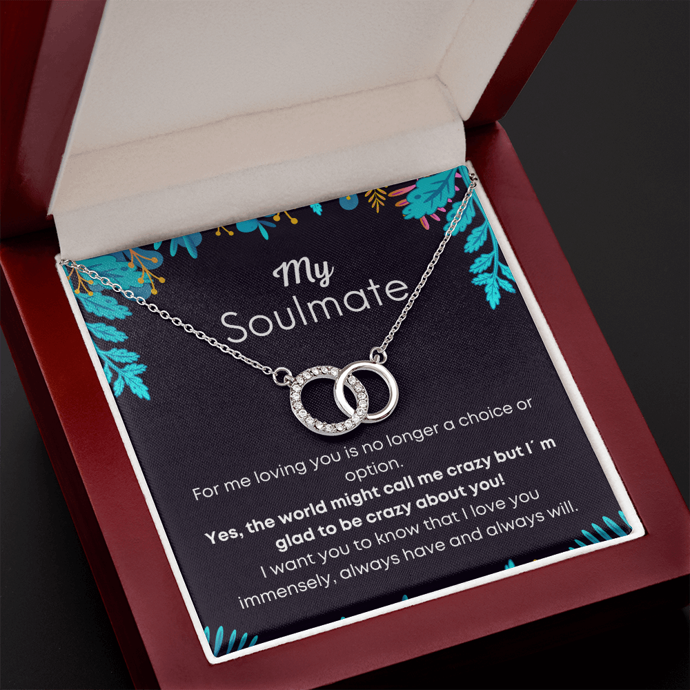 Amazing Wife, My Soulmate, Mother´s Day, To My Soulmate Necklace Gift for Wife, Girlfriend Fiancée, Anniversary Necklace, Valentine's Day Necklace, Soulmate Gift, Necklace Gift Set, Birthday Gift, Christmas Gift, Gift for her