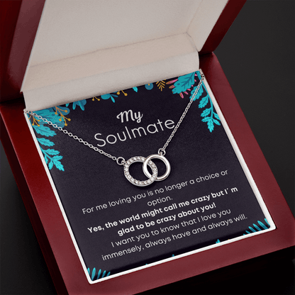 Amazing Wife, My Soulmate, Mother´s Day, To My Soulmate Necklace Gift for Wife, Girlfriend Fiancée, Anniversary Necklace, Valentine's Day Necklace, Soulmate Gift, Necklace Gift Set, Birthday Gift, Christmas Gift, Gift for her