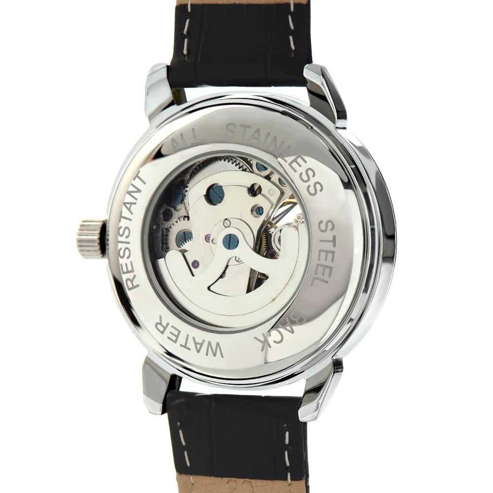 Gift For Dad - On My Wedding Day- Men´s Openwork Watch