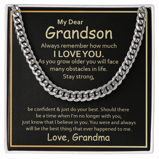 Cuban Link Chain - Grandson