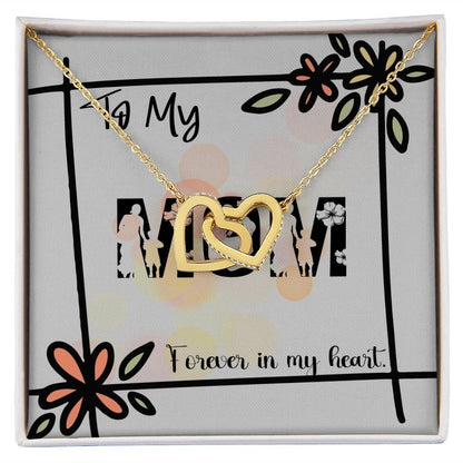Mother´s Day interlocking Hearts Necklace