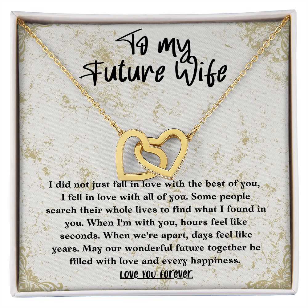 To My Future Wife  - Fall In Love With The Best - Necklace