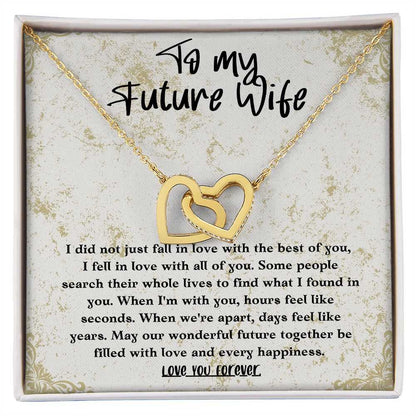 To My Future Wife  - Fall In Love With The Best - Necklace