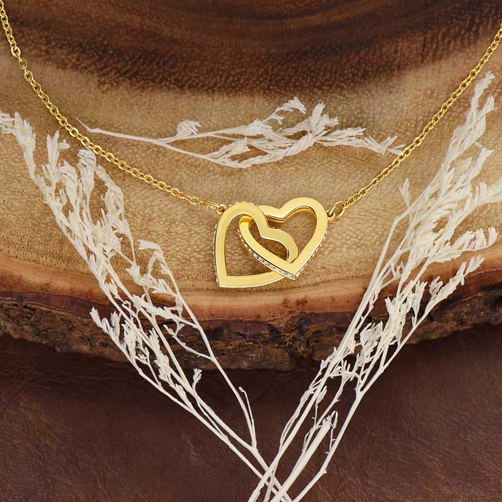 My Sweetheart Interlocking Hearts Necklace