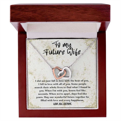To My Future Wife  - Fall In Love With The Best - Necklace