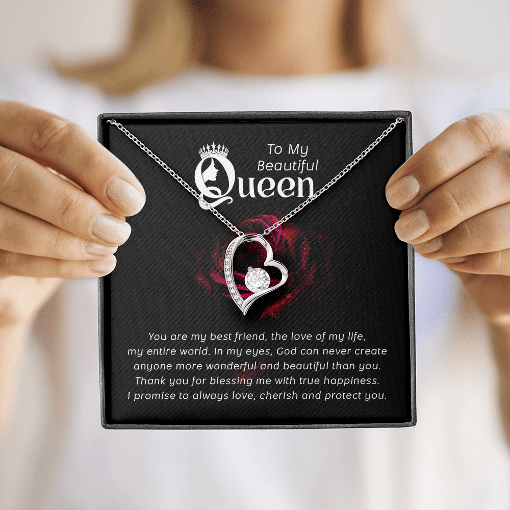 Gift For My Beautiful Queen - Love Of My Life - Necklace