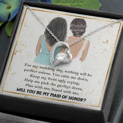 Gift For Maid Of Honor - Stand With Me - Necklace