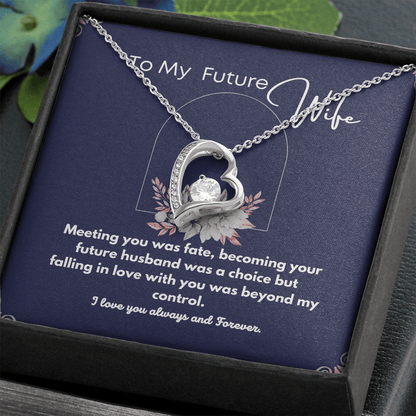 Gift For Future Wife - My Choice - Forever Necklace