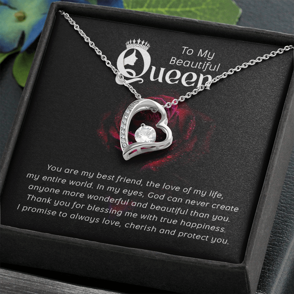 Gift For My Beautiful Queen - Love Of My Life - Necklace