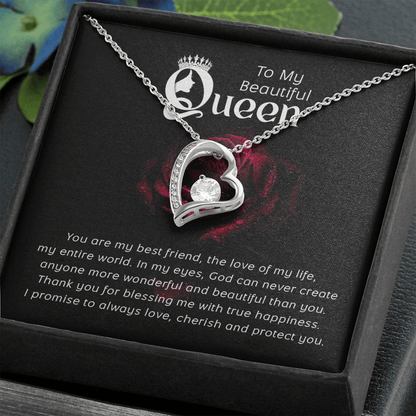 Gift For My Beautiful Queen - Love Of My Life - Necklace