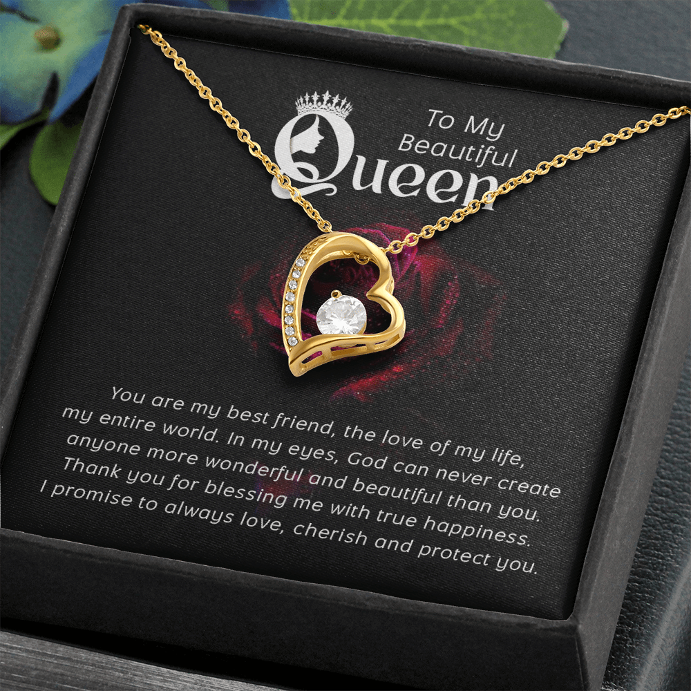 Gift For My Beautiful Queen - Love Of My Life - Necklace