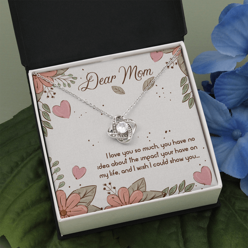 Gift For Mum/Mother/Stepmum - Love You So Much - Necklace