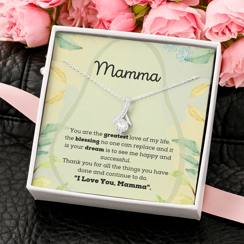 Gift For Mamma/Mother/Stepmum - You are a blessing - Alluring Necklace
