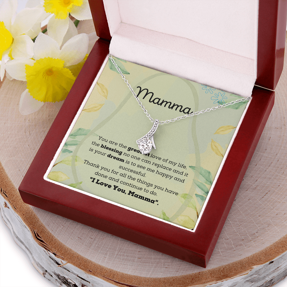 Gift For Mamma/Mother/Stepmum - You are a blessing - Alluring Necklace